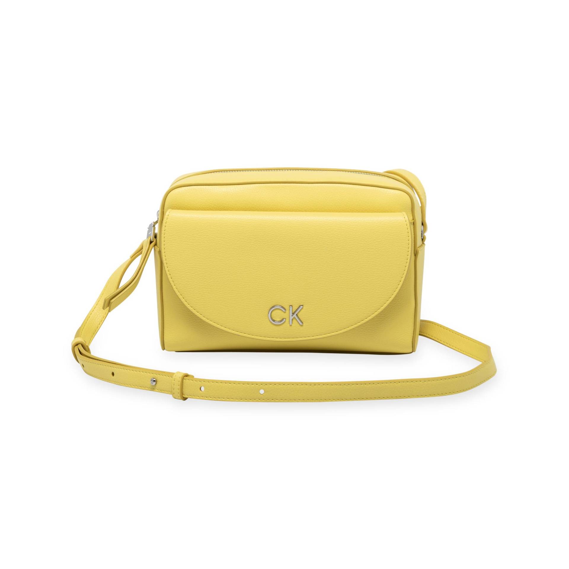 Reporter Bag Damen Gelb ONE SIZE von Calvin Klein