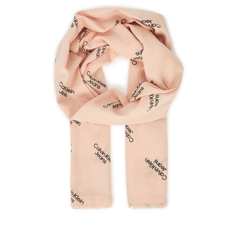 Schal Calvin Klein Monologo K60K611982 Rosa von Calvin Klein