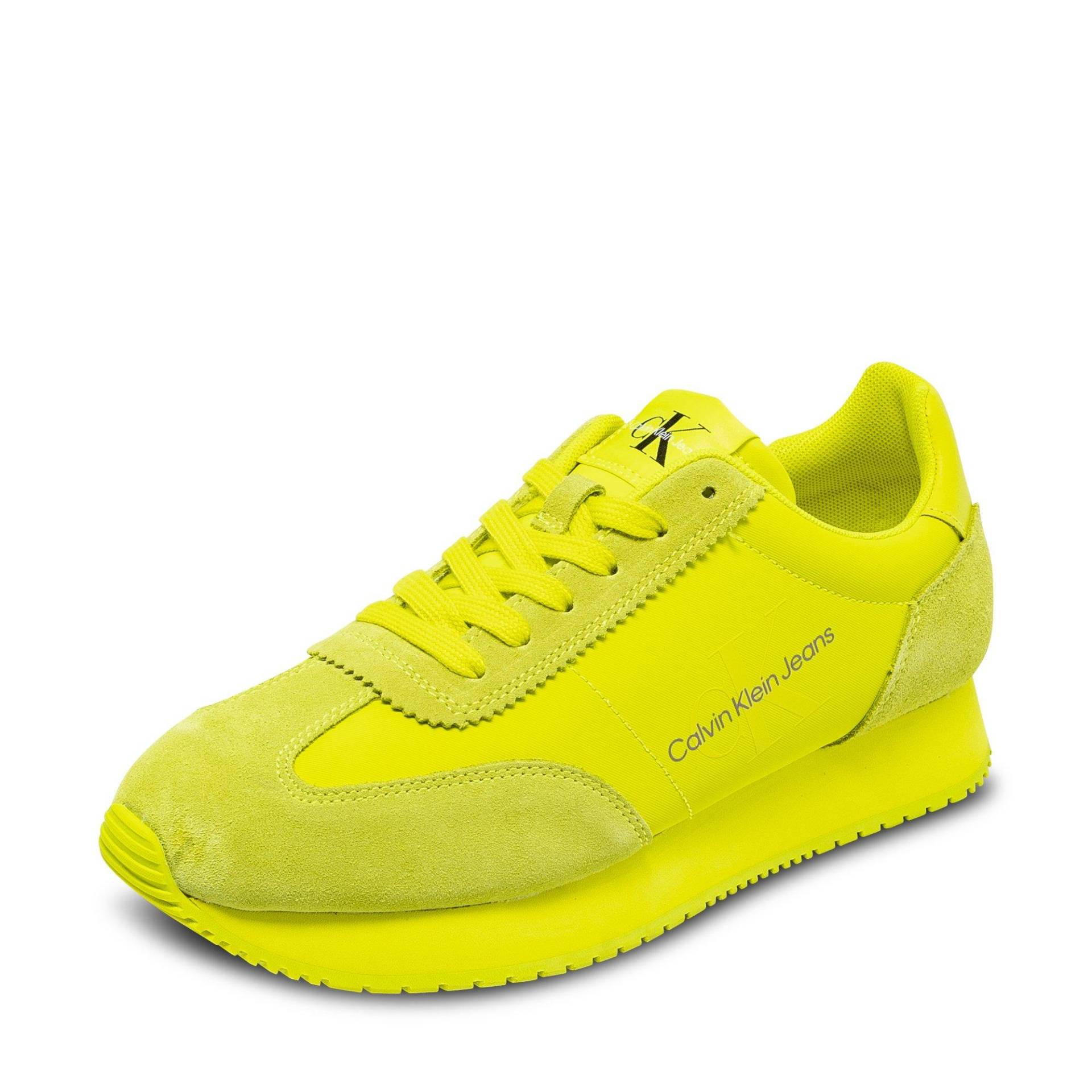 Sneakers, Low Top Herren Limettengrün 40 von Calvin Klein