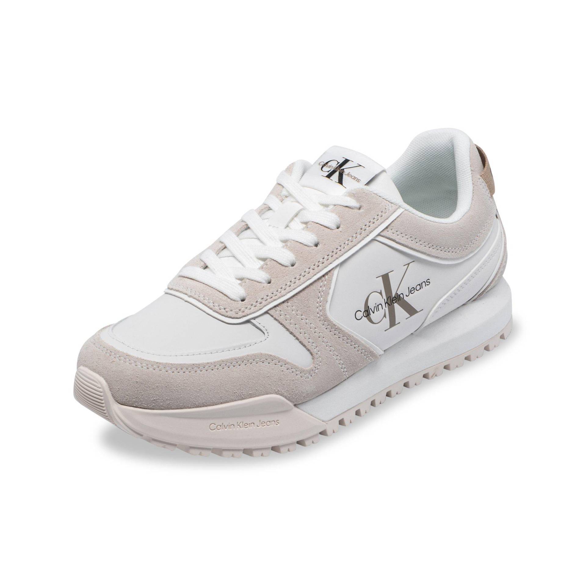 Sneakers, Low Top Herren Weiss 41 von Calvin Klein