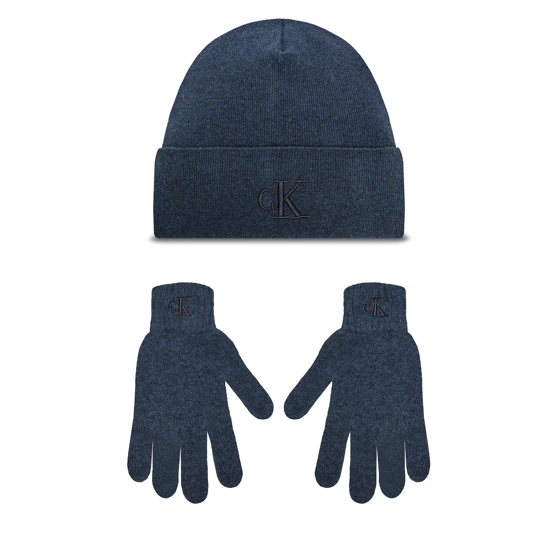 Set Mütze und Handschuhe Calvin Klein K50K512469 Blau Set Mütze und Handschuhe Calvin Klein K50K512469 Blau von Calvin Klein