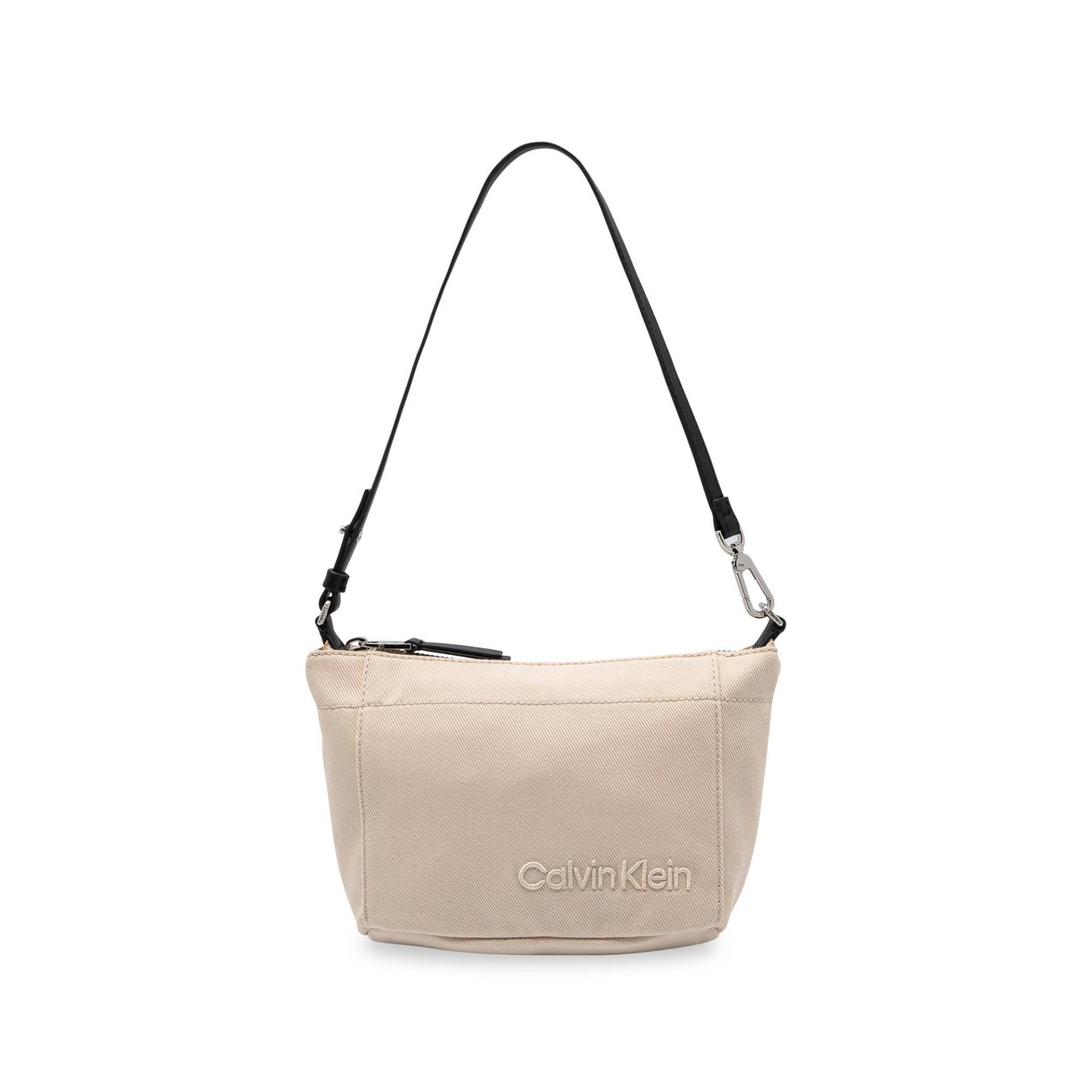 Shoulder Bag Damen Ecru ONE SIZE von Calvin Klein