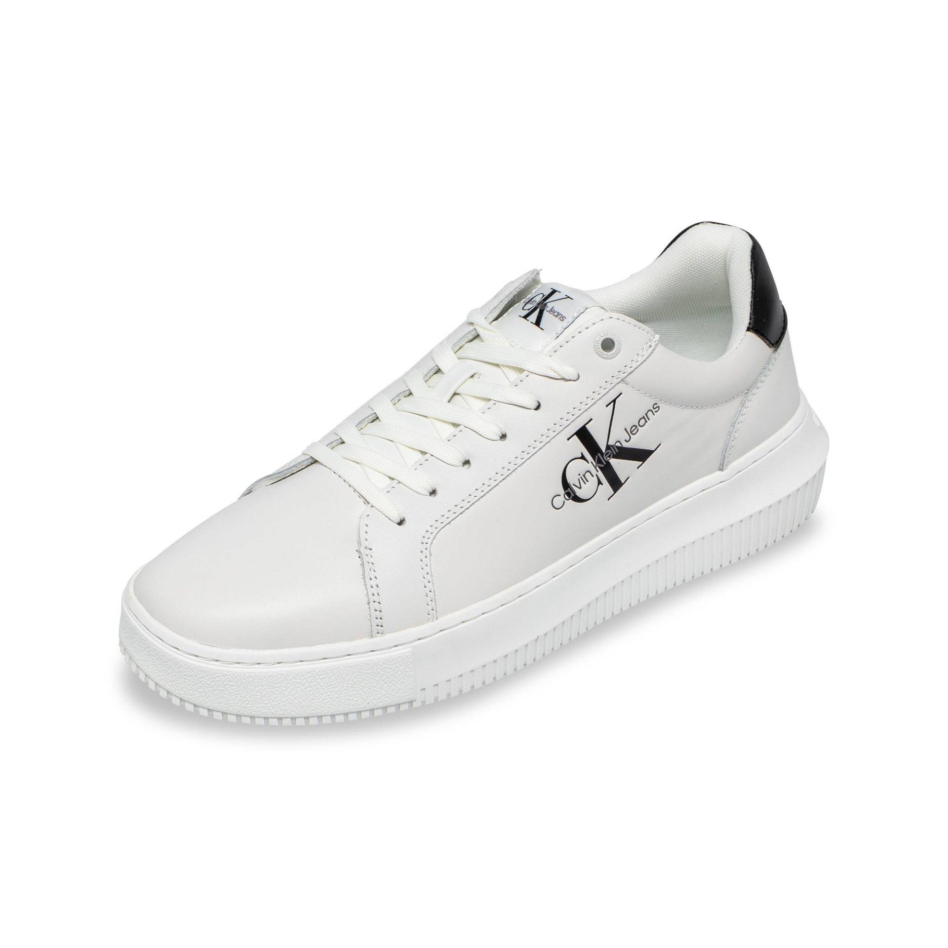 Sneakers, Low Top Herren Weiss 42 von Calvin Klein