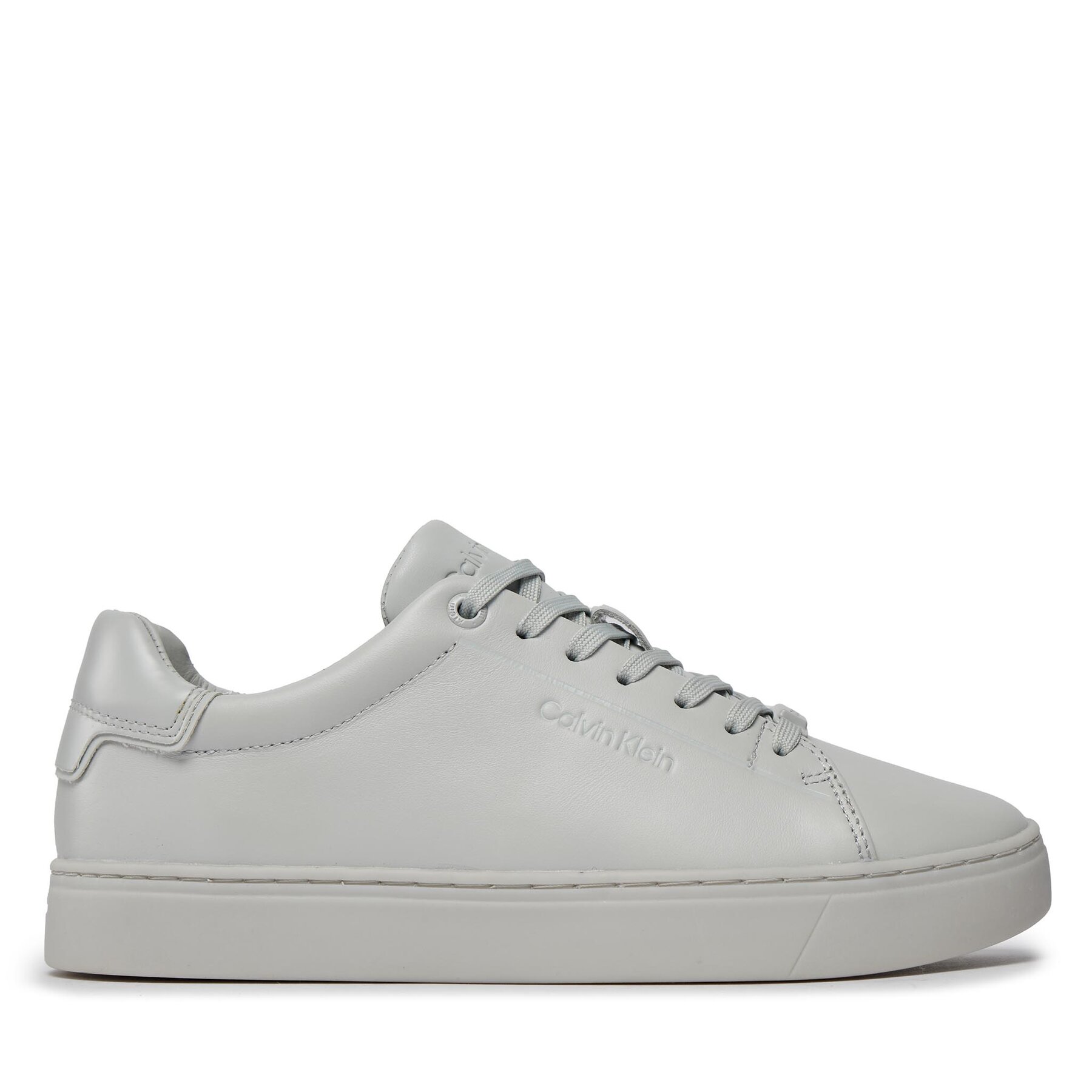 Sneakers Calvin Klein Clean Cupsole Lace Up HW0HW01863 Triple Pearl Grey PQS von Calvin Klein