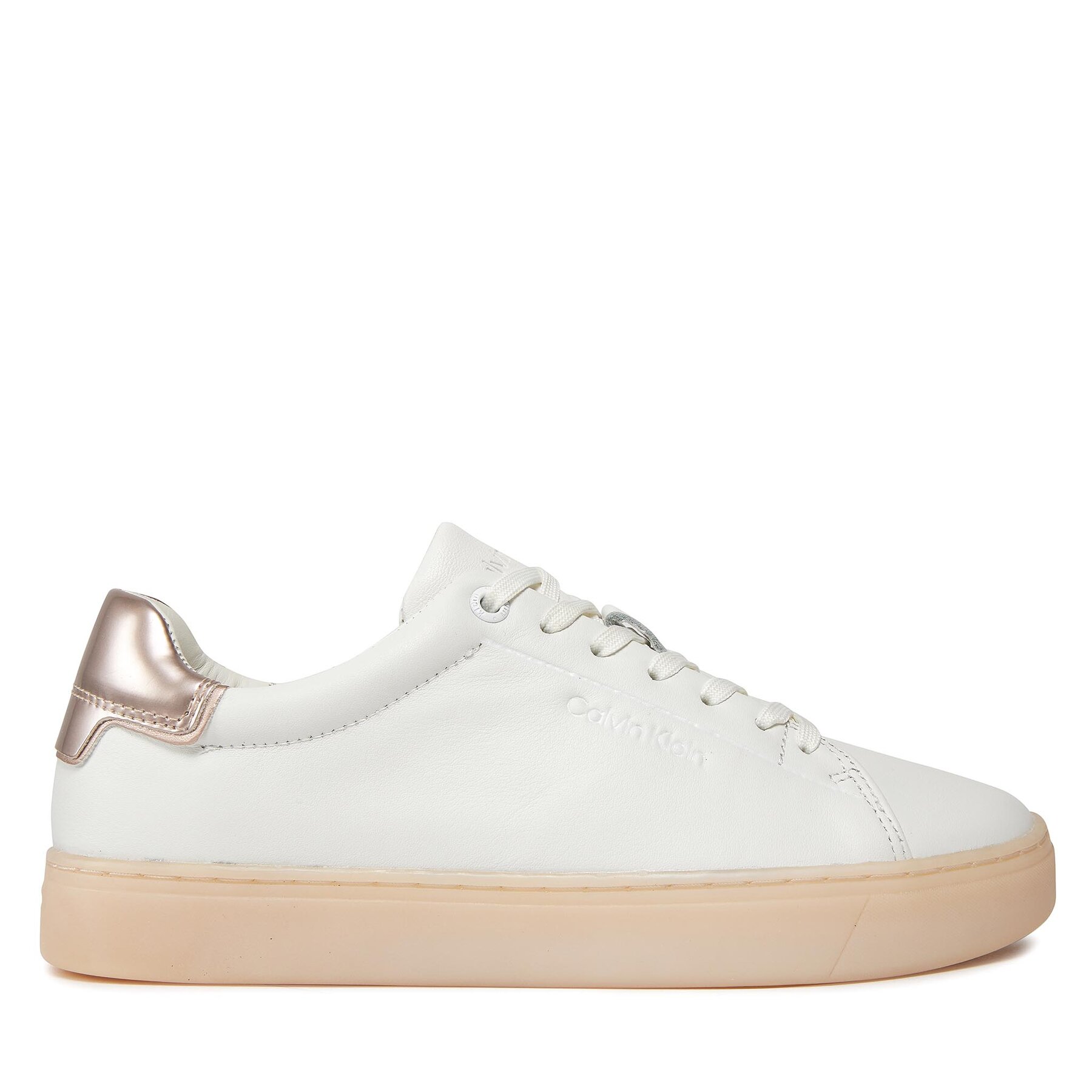 Sneakers Calvin Klein Cupsole Lace Up Pearl HW0HW01897 Weiß Sneakers Calvin Klein Cupsole Lace Up Pearl HW0HW01897 Weiß von Calvin Klein