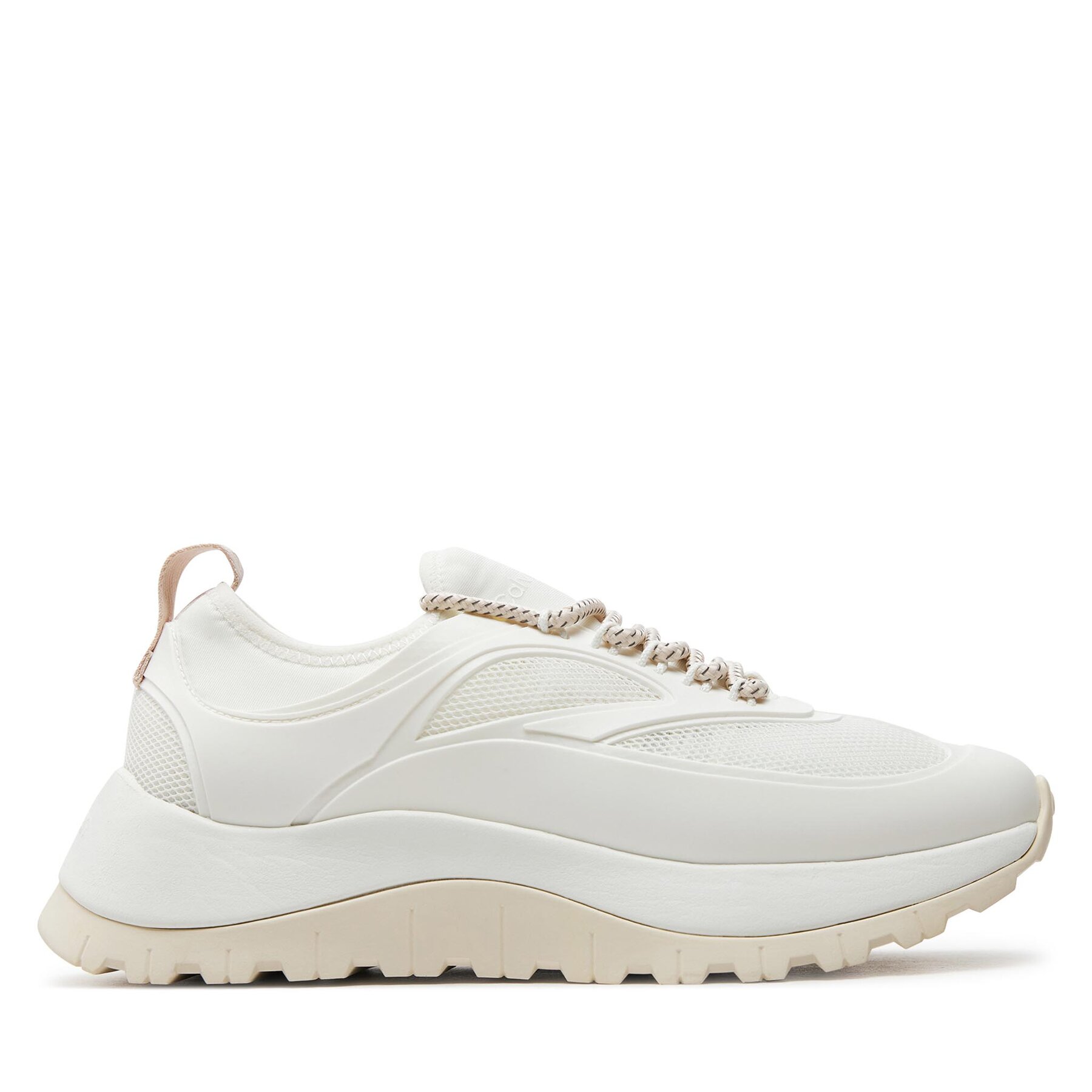 Sneakers Calvin Klein Runner Lace Up Caging HW0HW01900 White YBR von Calvin Klein