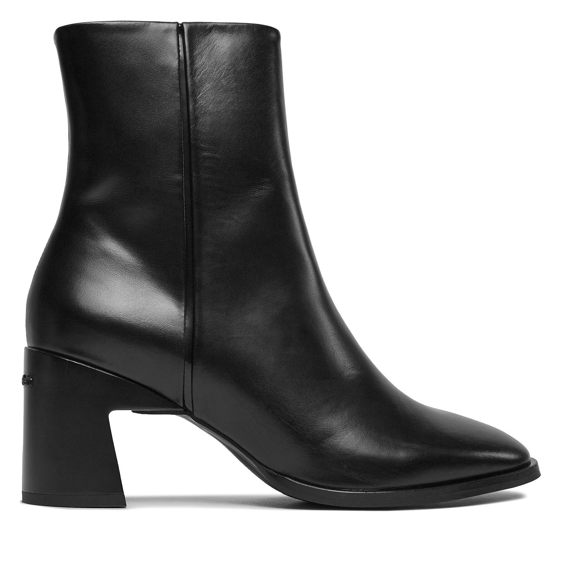 Stiefeletten Calvin Klein Geo Block Ankle Boot 60 HW0HW01845 Ck Black BEH von Calvin Klein