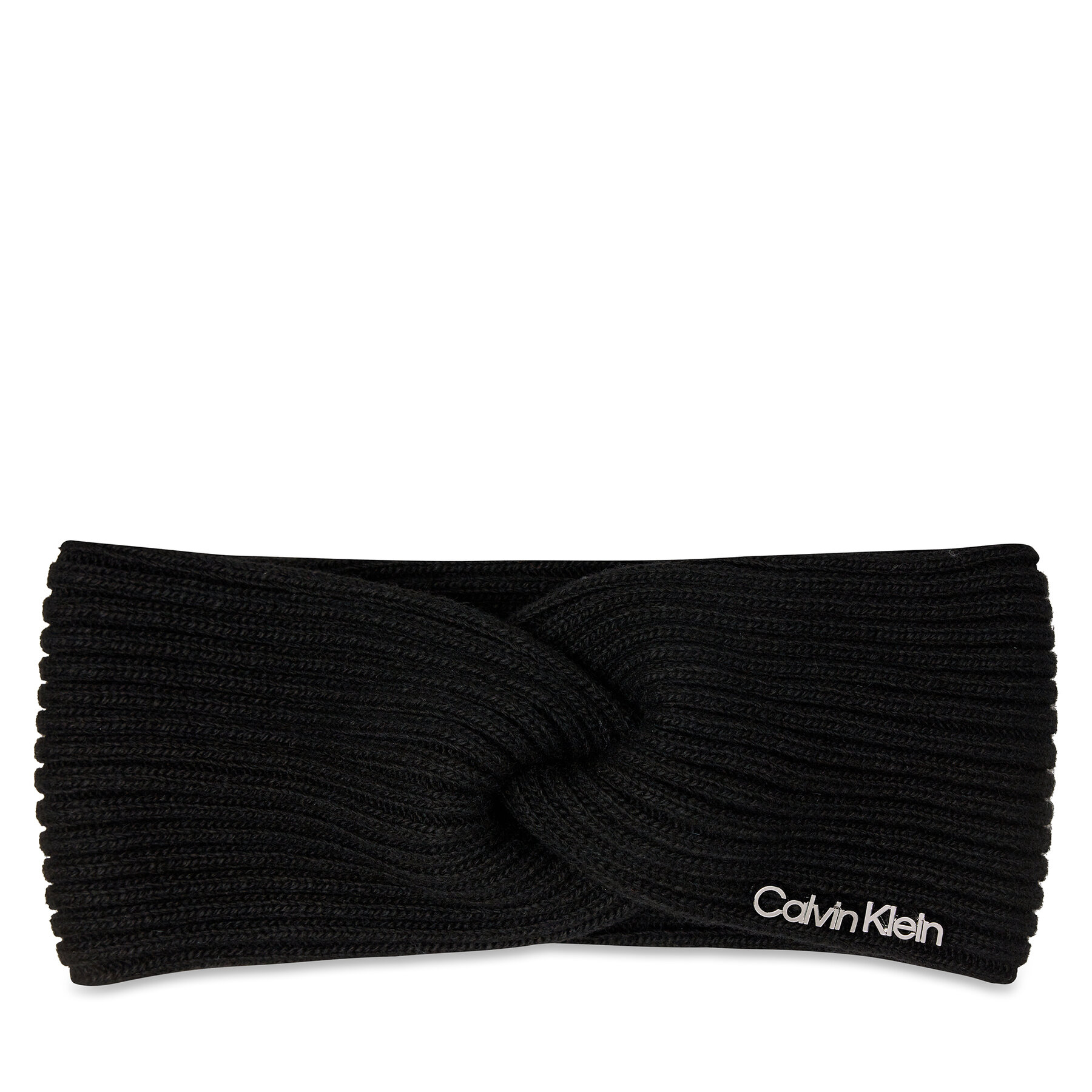 Stirnband Calvin Klein Ck Must Logo Twisted Headband K60K611400 Ck Black BEH von Calvin Klein