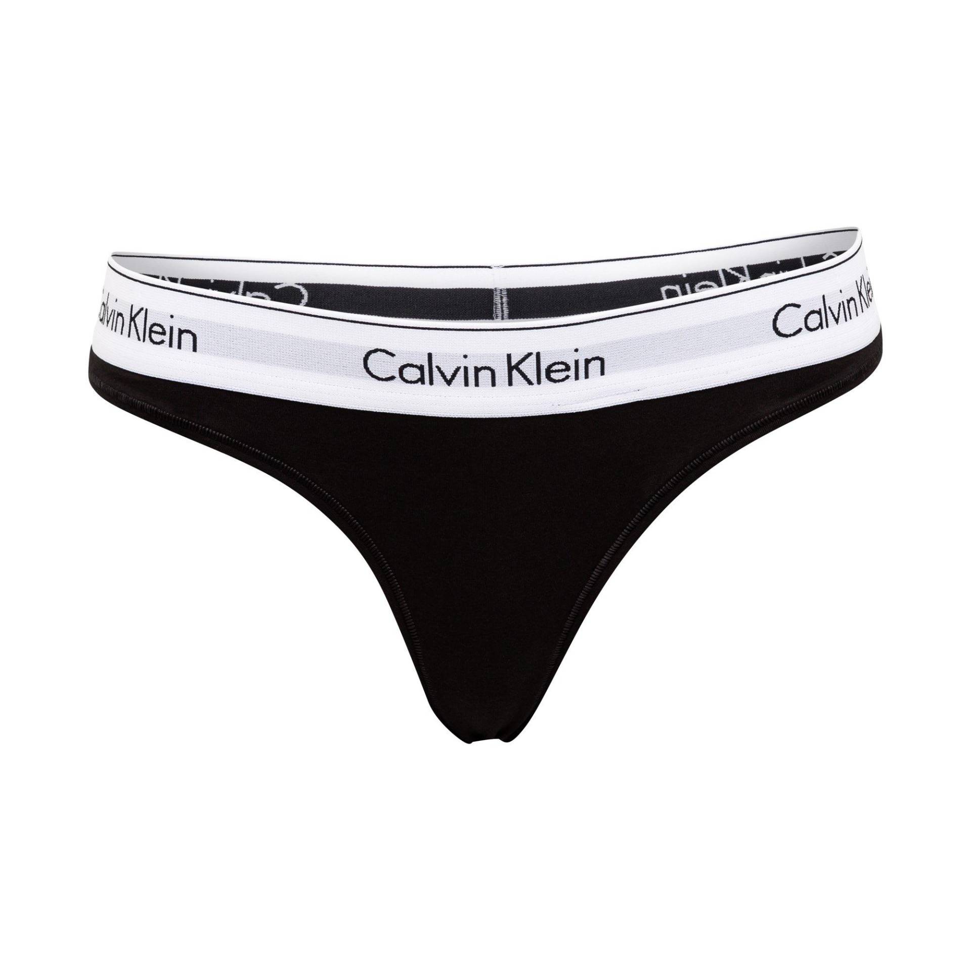 String Damen Black L von Calvin Klein