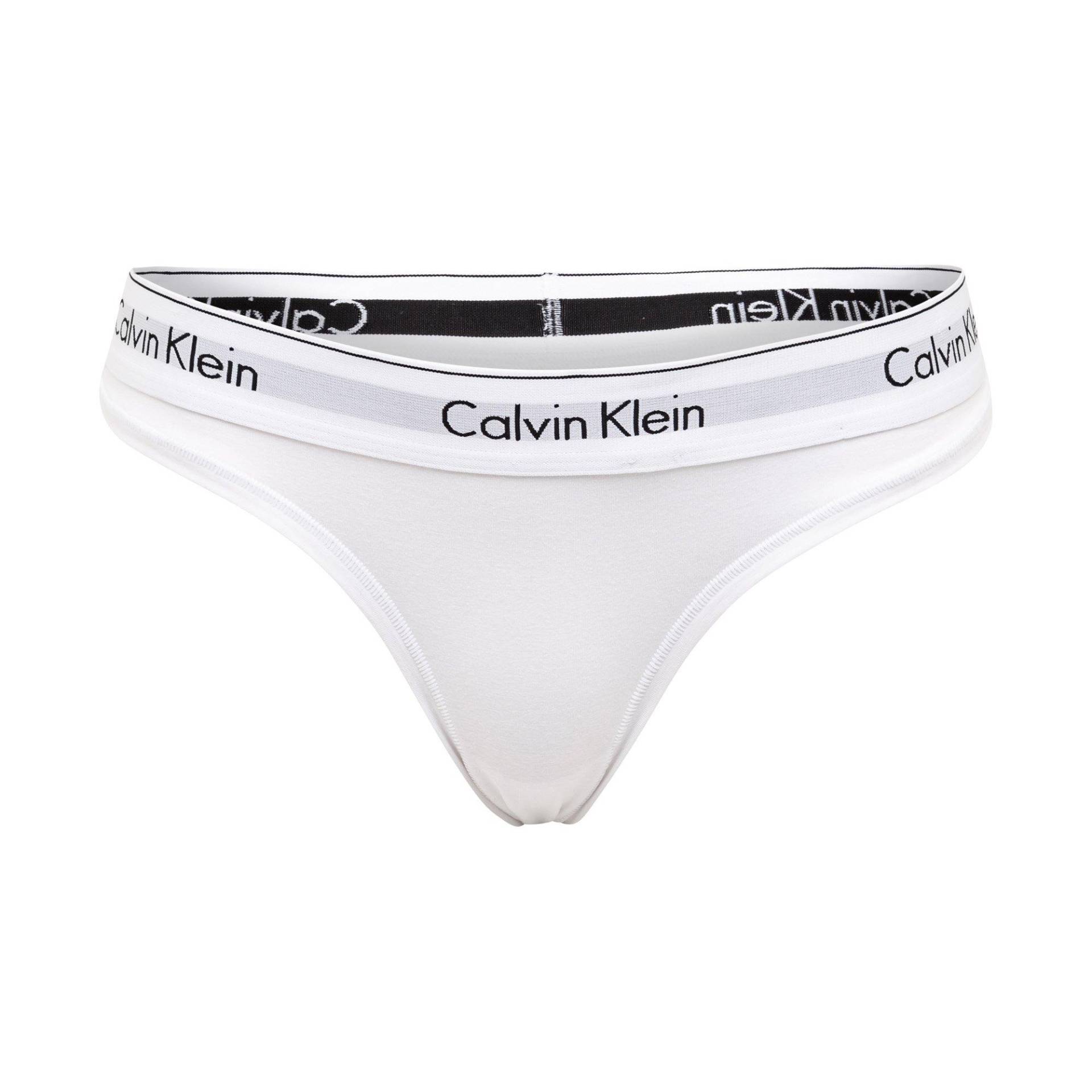 String Damen Weiss XS von Calvin Klein