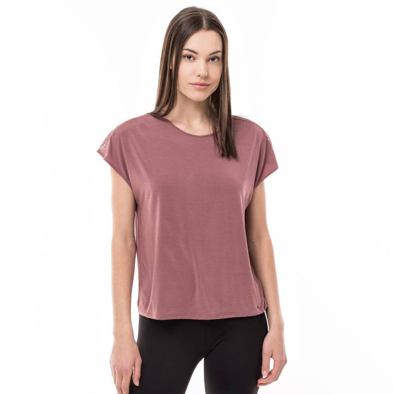 T-shirt, Rundhals, Kurzarm Damen Pink S von Calvin Klein