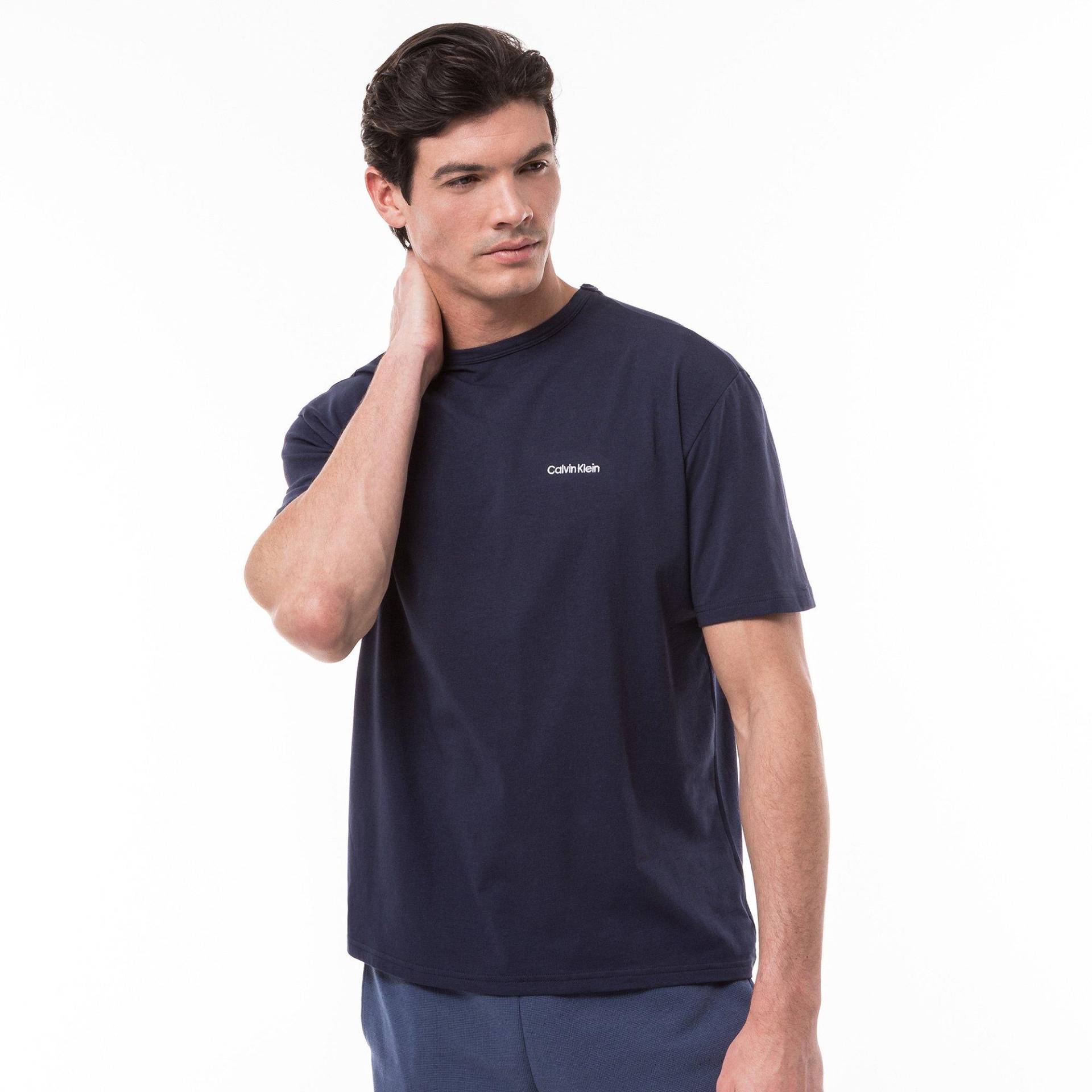 T-shirt Herren Blau S von Calvin Klein