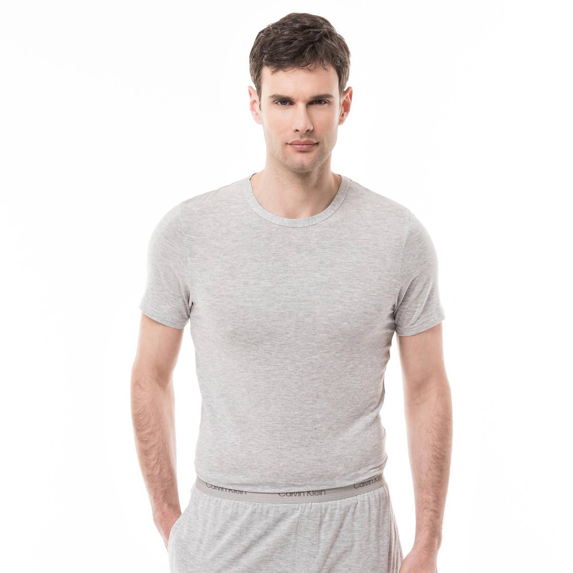 T-shirt Herren Grau M von Calvin Klein