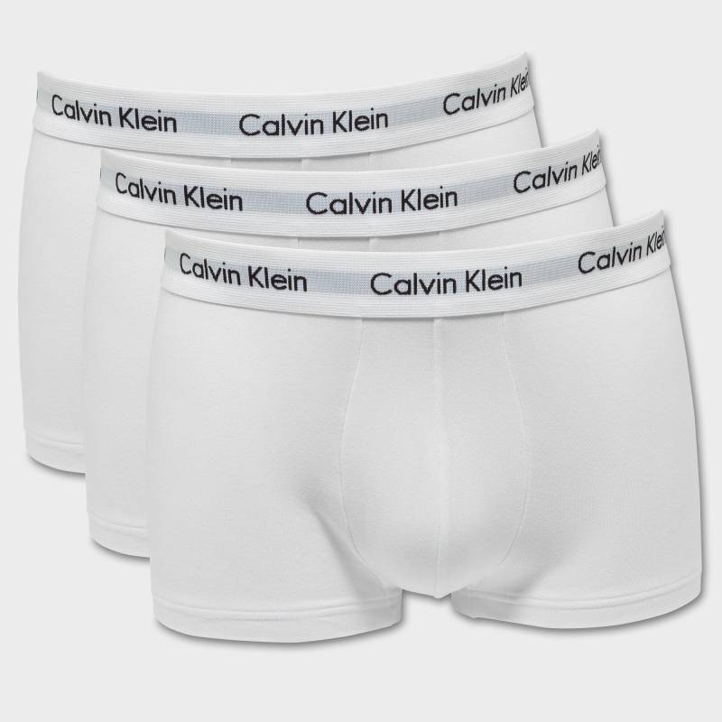 Triopack, Pantys Herren Weiss M von Calvin Klein