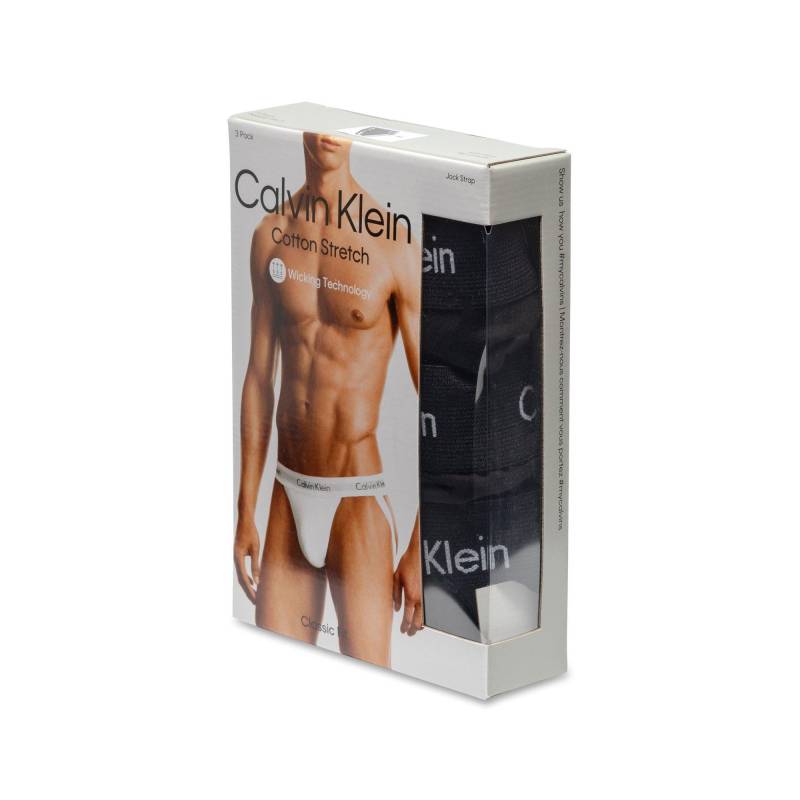 Triopack, Slips Herren Black L von Calvin Klein