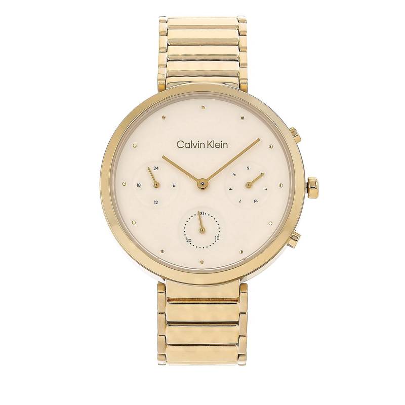 Uhr Calvin Klein 25200284 Gold/Gold von Calvin Klein