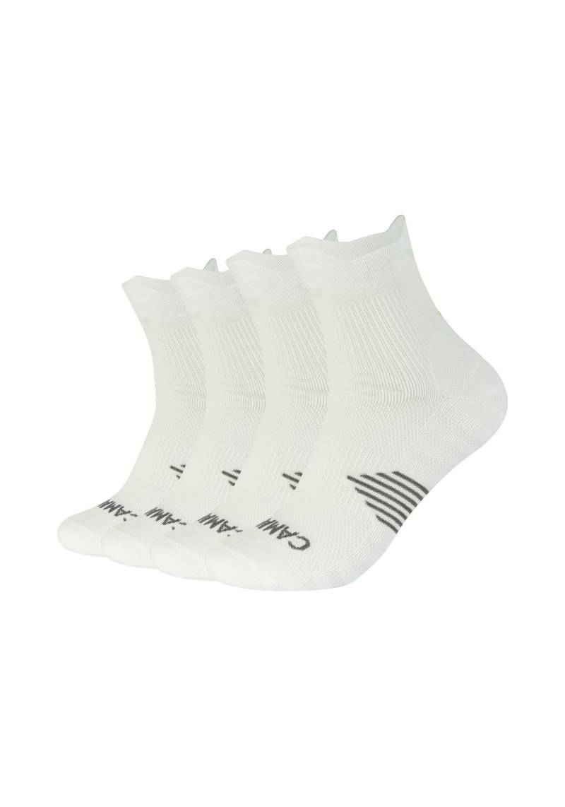 Camano Kurzsocken »function«, (4er Pack), Performance, Multi Sportsocken, Fussgewölbe-Stütze, gepolsterte Sohle von Camano