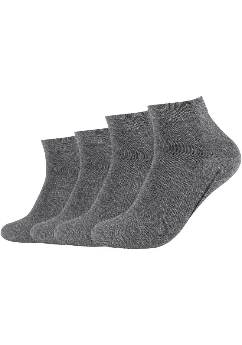 Camano Kurzsocken »ca-soft«, (4 Paar), mit weichen Komfortbündchen von Camano