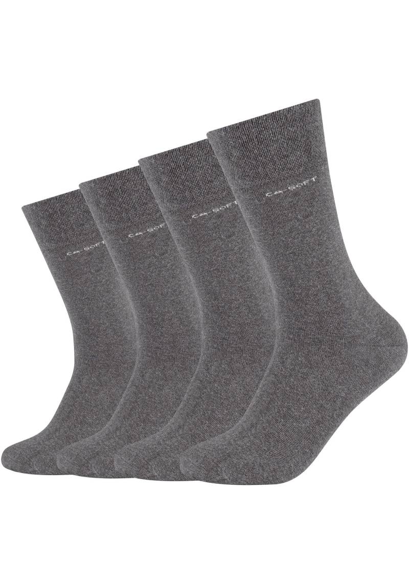 Camano Langsocken »ca-soft«, (4 Paar), Verstärkte Ferse und Spize von Camano