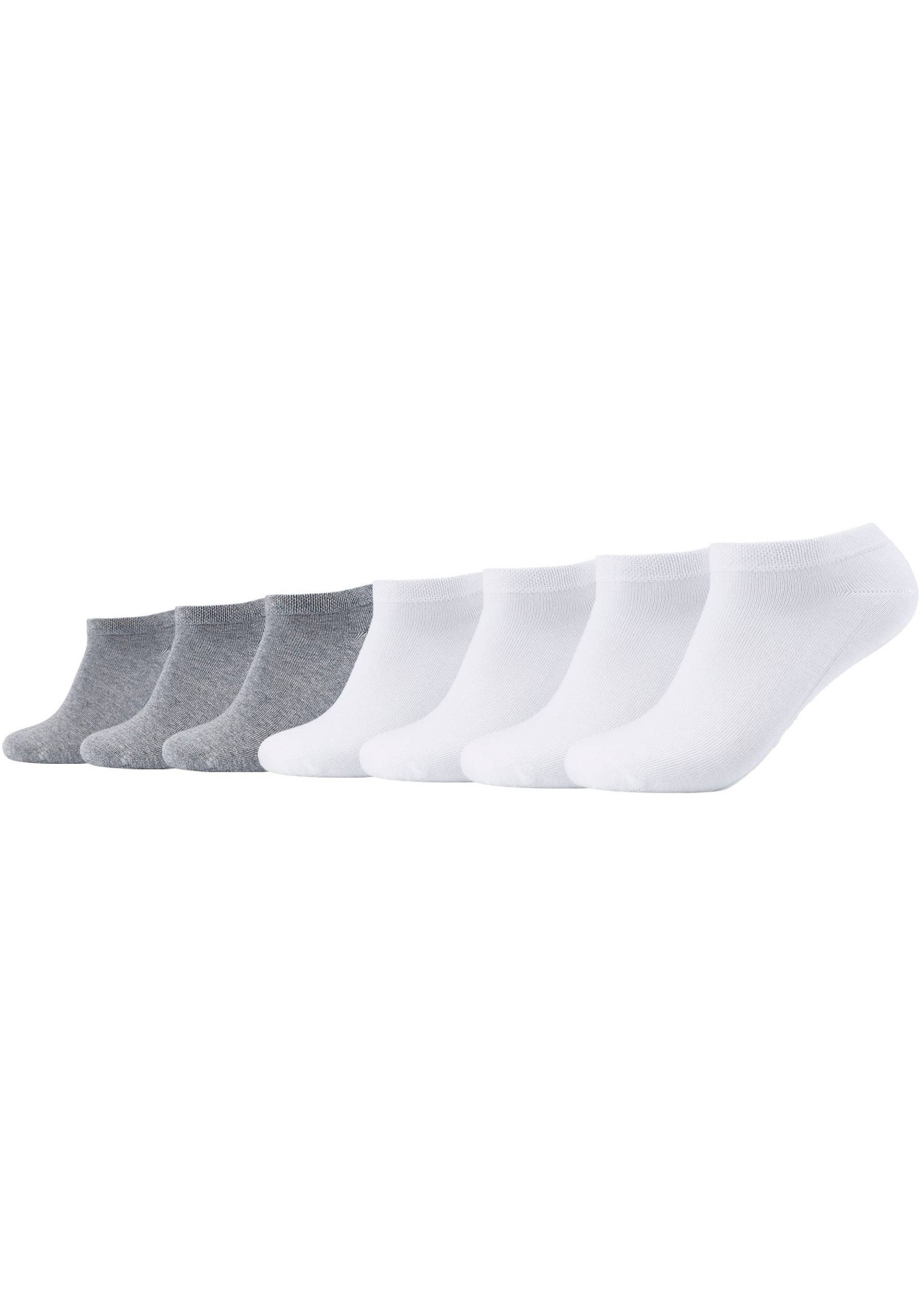 Camano Sneakersocken, (Packung, 7 Paar), Mit weichem Komfortbund ohne drückende Nähte von Camano