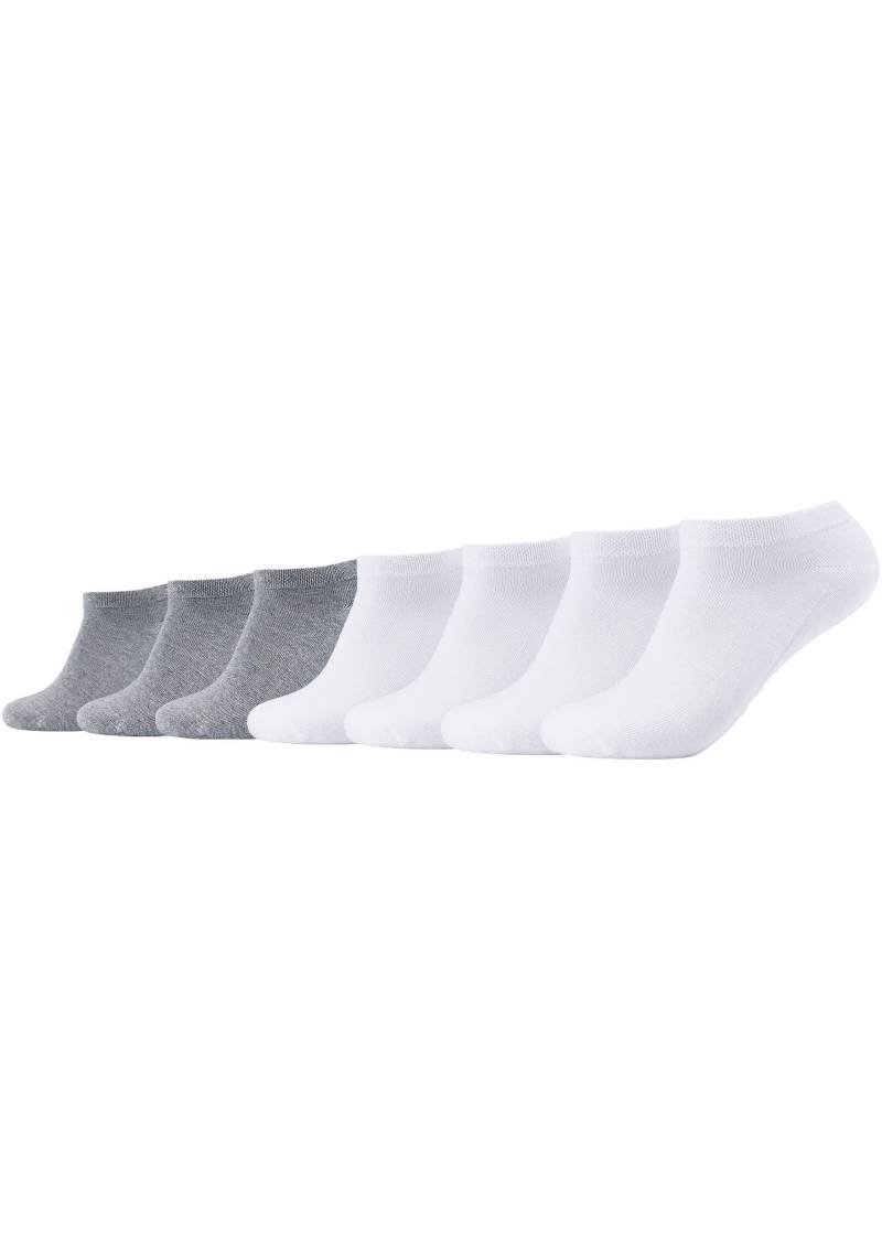 Camano Sneakersocken »ca-soft«, (7er Pack), mit weichem Komfortbund ohne drückende Nähte von Camano