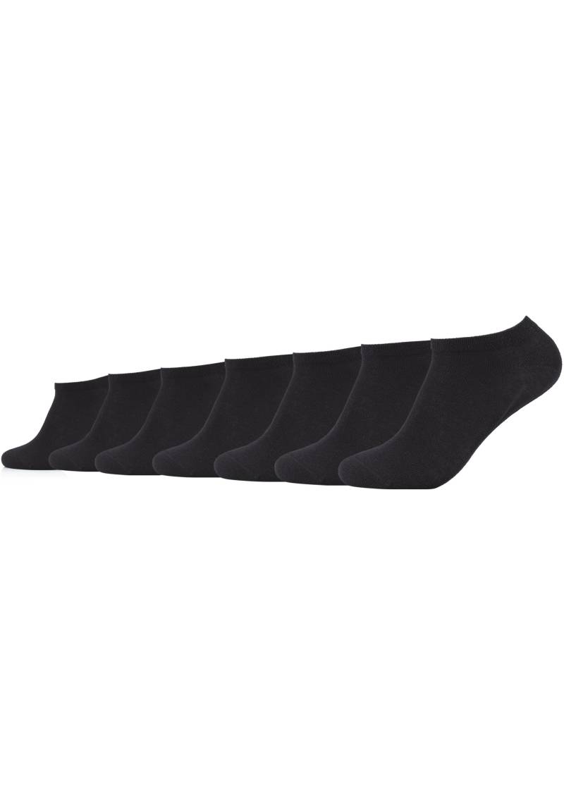 Camano Sneakersocken »ca-soft«, (7er Pack), mit weichem Komfortbund ohne drückende Nähte von Camano