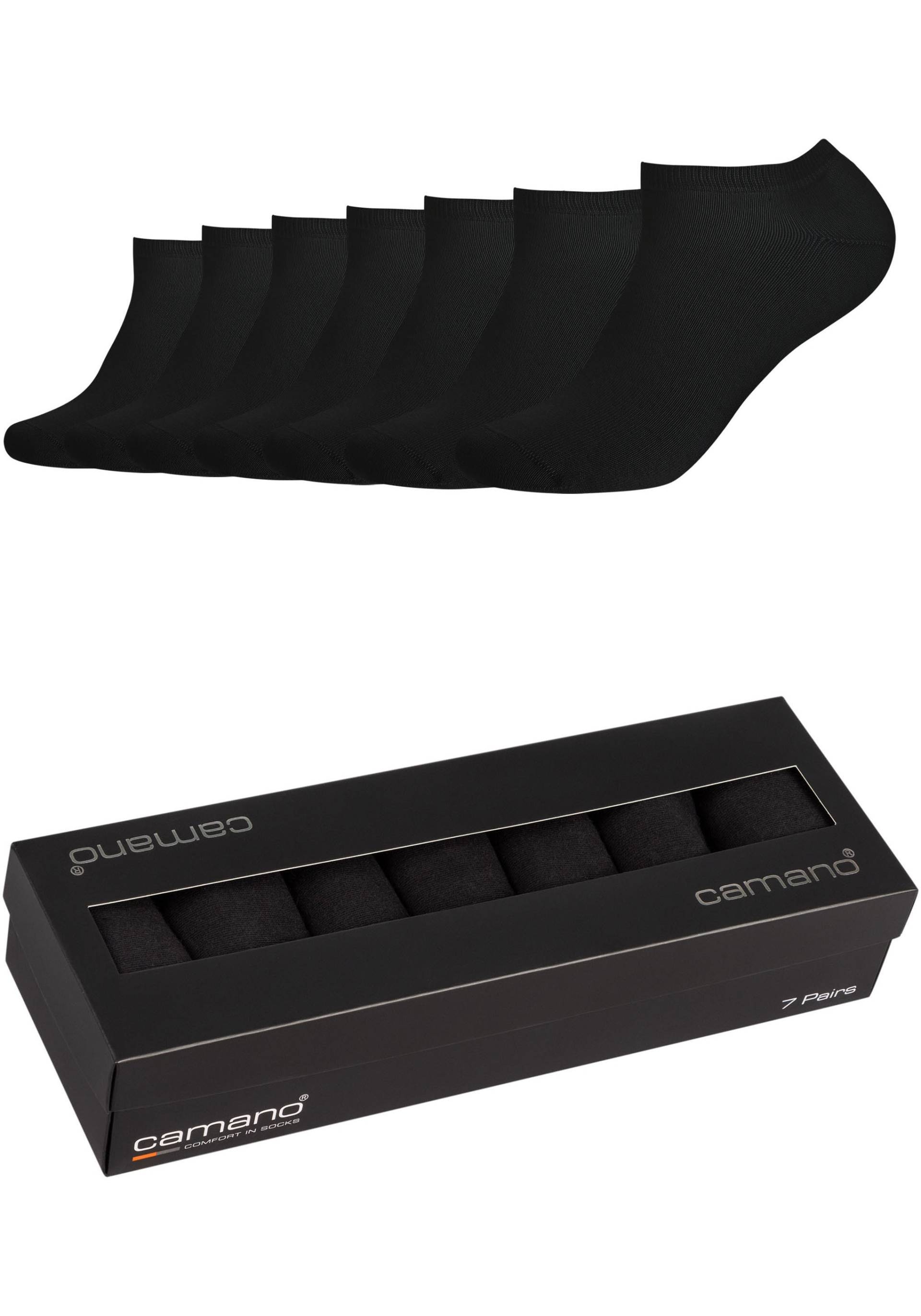 Camano Sneakersocken »comfort«, (7 Paar), mit flachen Nähten von Camano