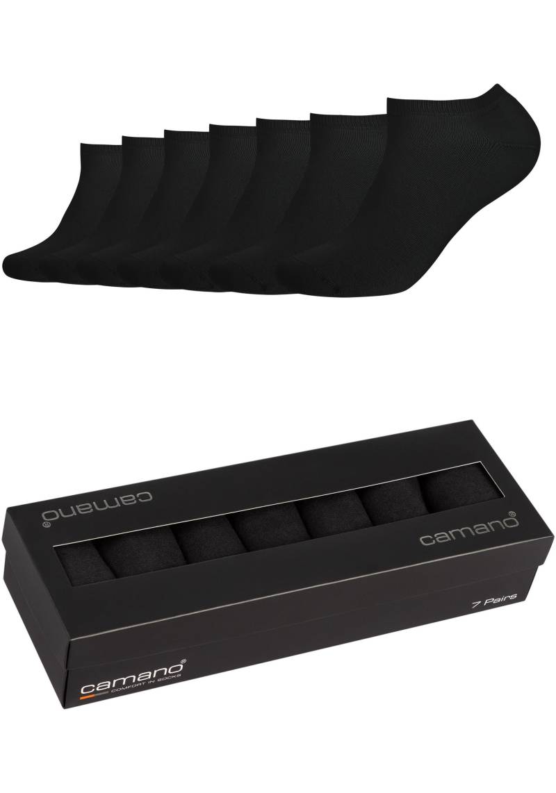 Camano Sneakersocken »comfort«, (7 Paar), mit flachen Nähten von Camano