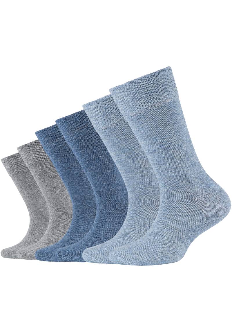 Camano Socken »ca-soft«, (6er Pack), mit Komfortbund und gepolsterten Zehen-/Fersenbereich von Camano