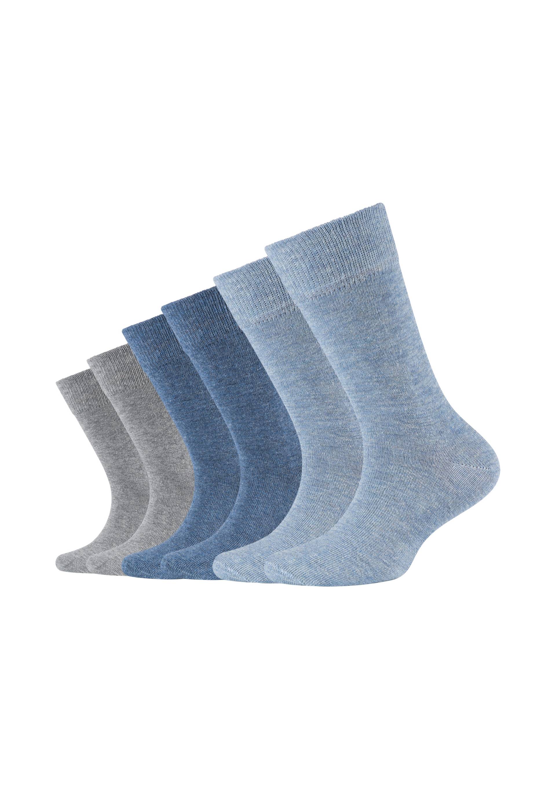 Camano Socken, (Packung, 6 Paar), Hoher Anteil an gekämmter Baumwolle von Camano