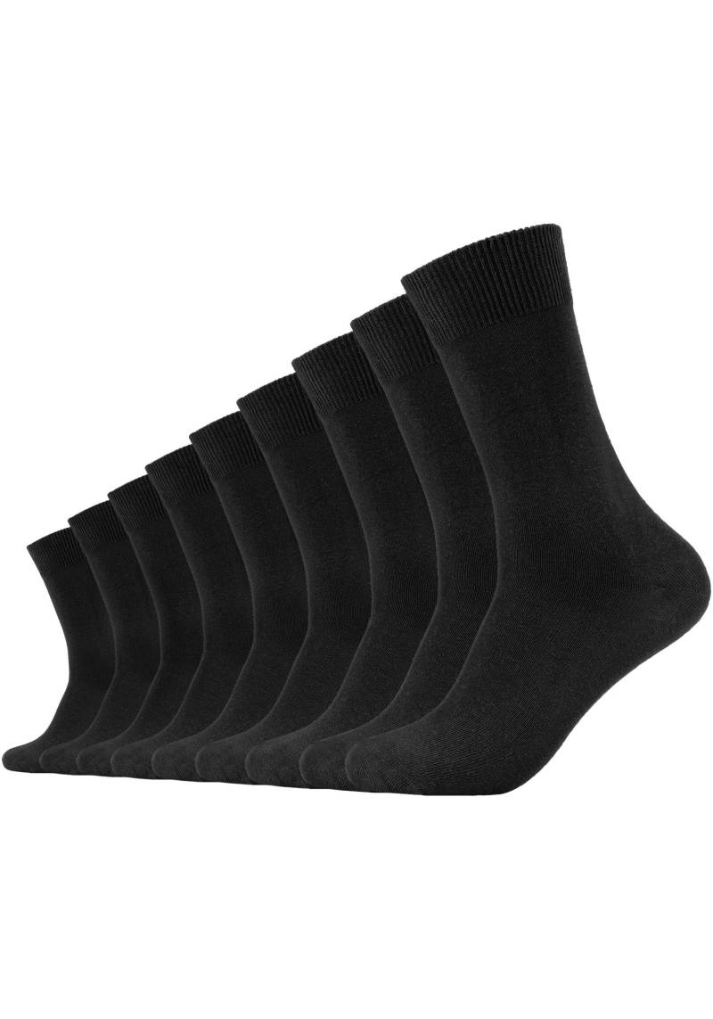 Camano Socken »comfort«, (9er Pack), mit verstärktem Fersen- und Zehenbereich von Camano
