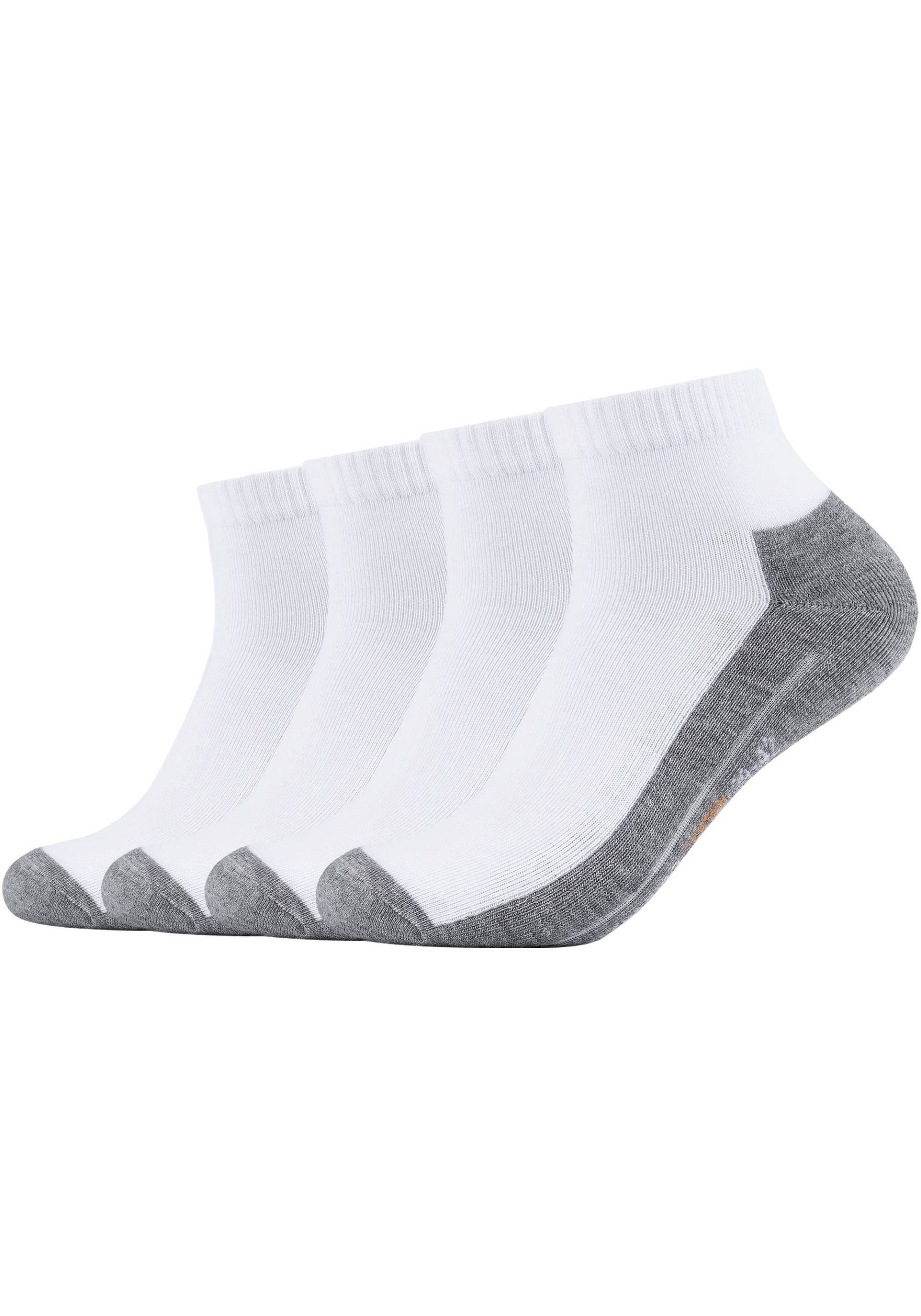 Camano Sportsocken »function«, (4er Pack), mit entlastender Halbplüschsohle von Camano