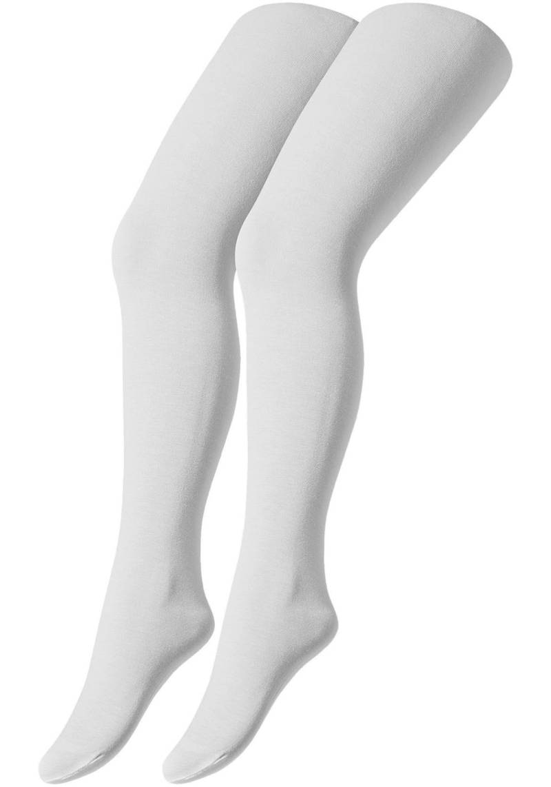 Camano Strickstrumpfhose »cotton fine«, (2er Pack), mit elastischem Bund, 98/104 - 152/164 von Camano