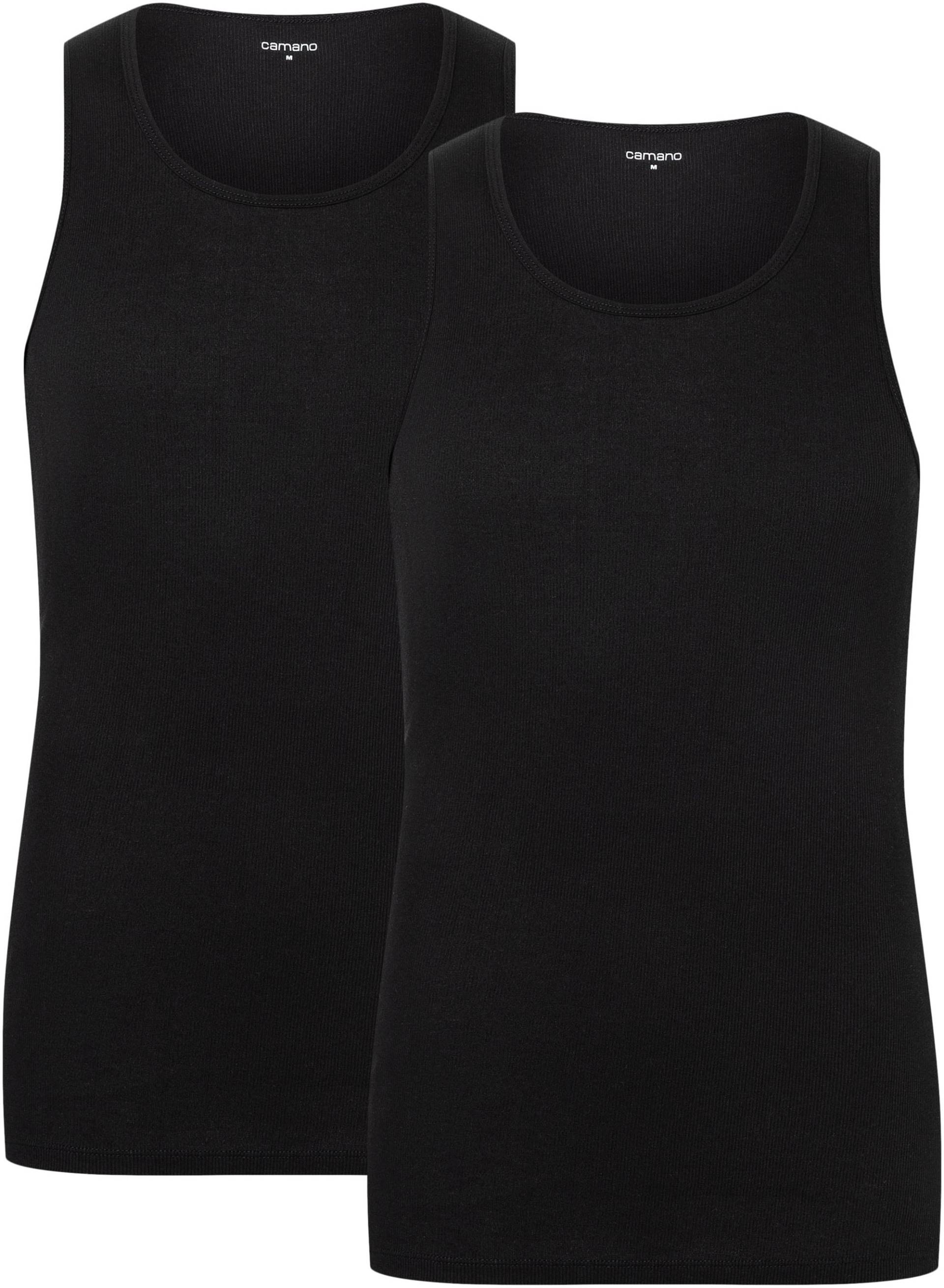 Camano Unterhemd »comfort«, (2er Pack), mit tiefem Rundhals von Camano