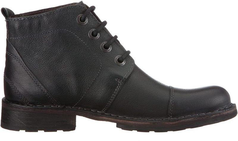 269.11.04 - Leder Stiefelette Herren Grau 41 von Camel Active