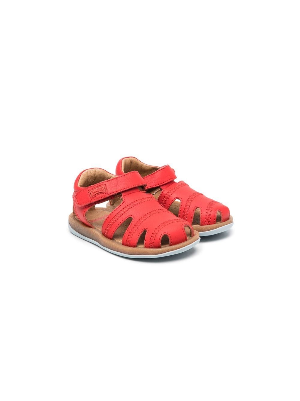 Camper Kids Bicho leather sandals - Red von Camper Kids