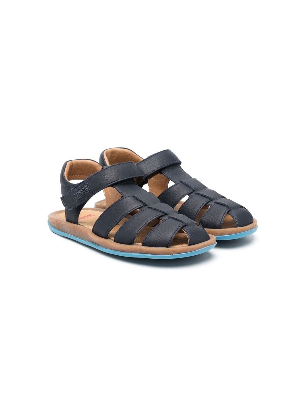 Camper Kids Bicho side-strap fastening sandals - Blue von Camper Kids