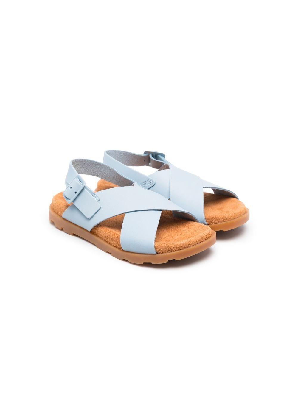 Camper Kids Brutus leather sandals - Blue von Camper Kids