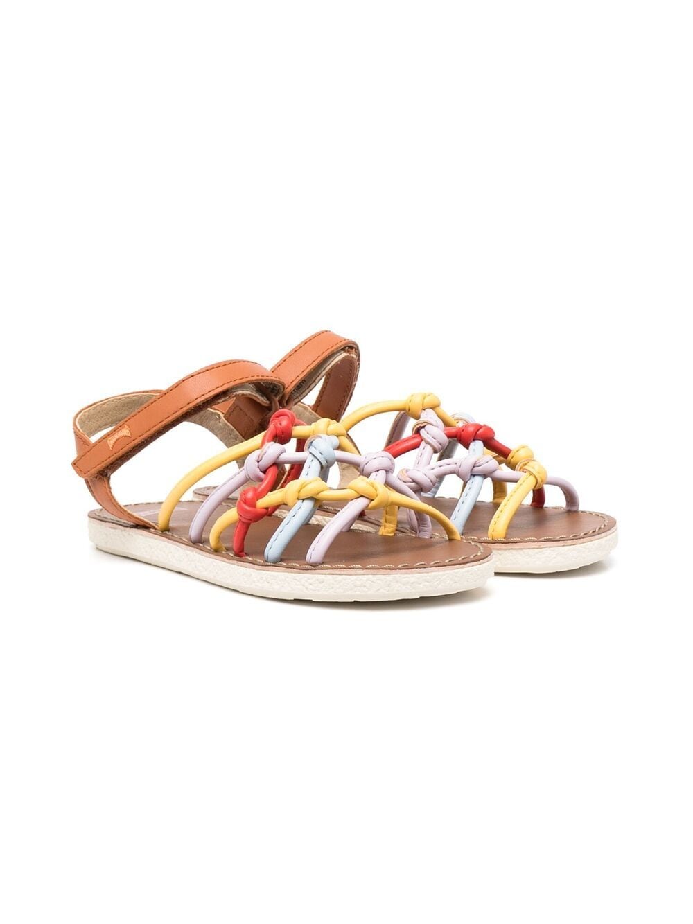 Camper Kids Miko open-toe sandals - Brown von Camper Kids