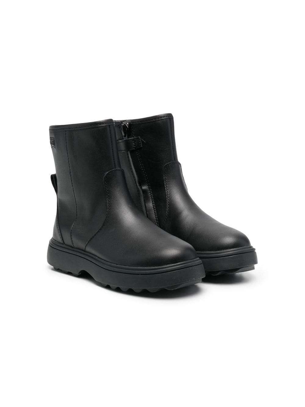 Camper Kids Norte leather boots - Black von Camper Kids