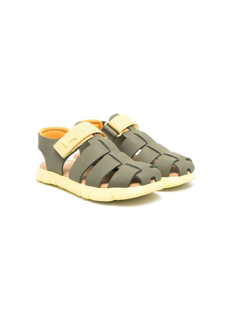 Camper Kids Oruga colour-block sandals - Green von Camper Kids