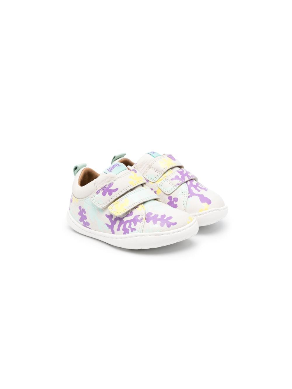 Camper Kids Peu Cami Twins leather sneakers - White von Camper Kids