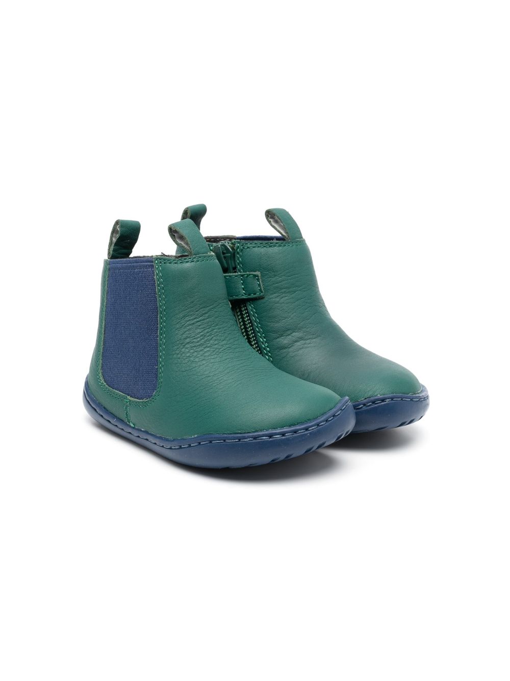 Camper Kids Peu Cami leather boots - Green von Camper Kids