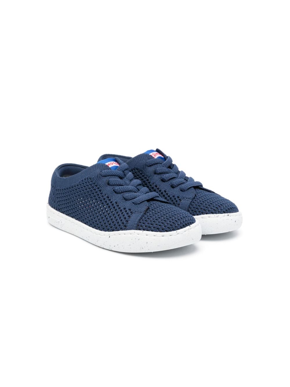 Camper Kids Peu Touring knitted sneakers - Blue von Camper Kids