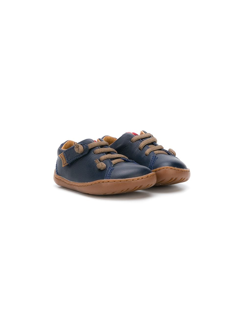 Camper Kids Peu lace-up leather sneakers - Blue von Camper Kids