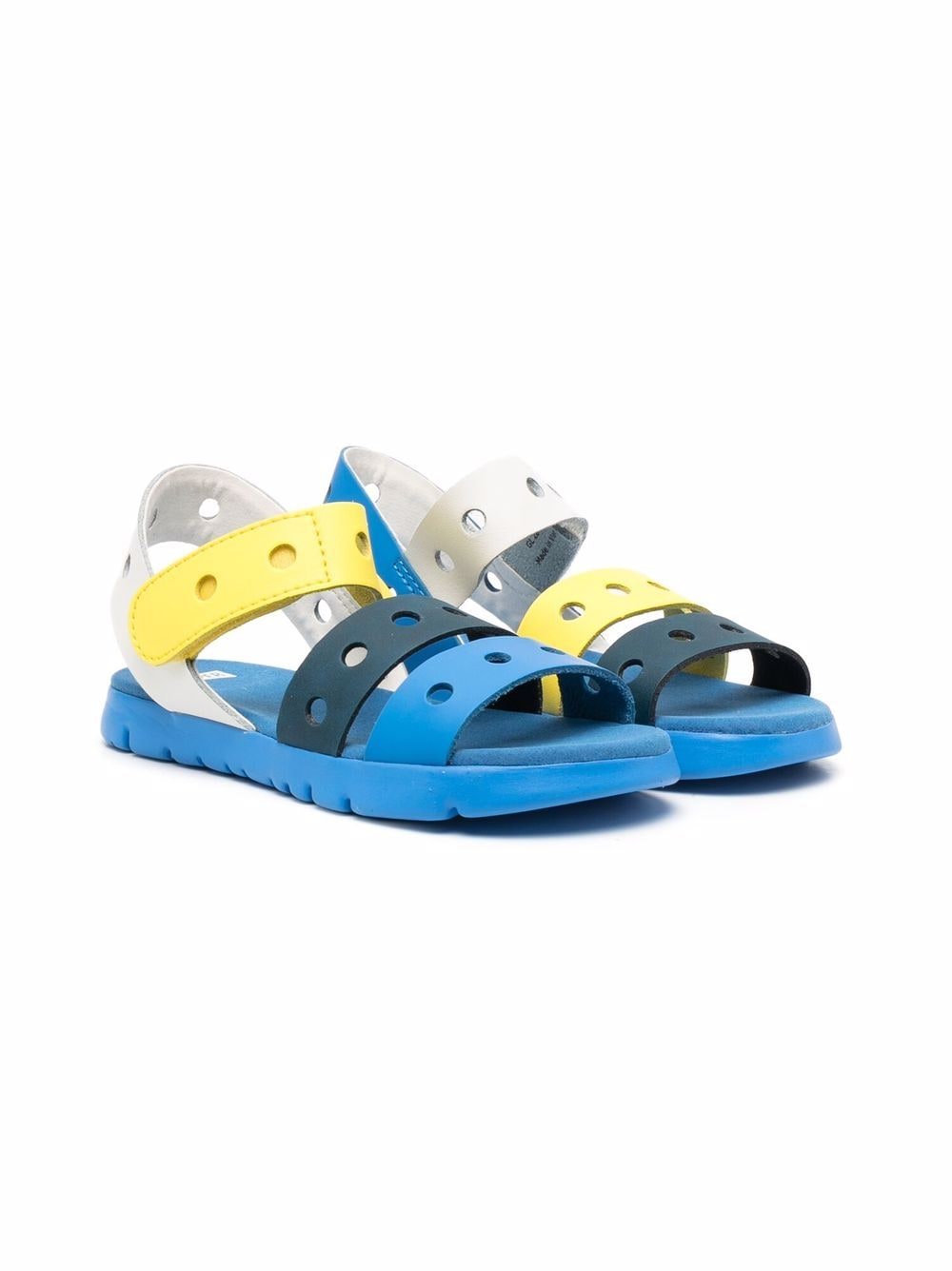 Camper Kids Twins leather sandals - Blue von Camper Kids