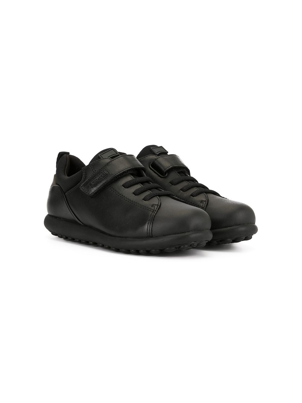 Camper Kids touch-strap shoes - Black von Camper Kids