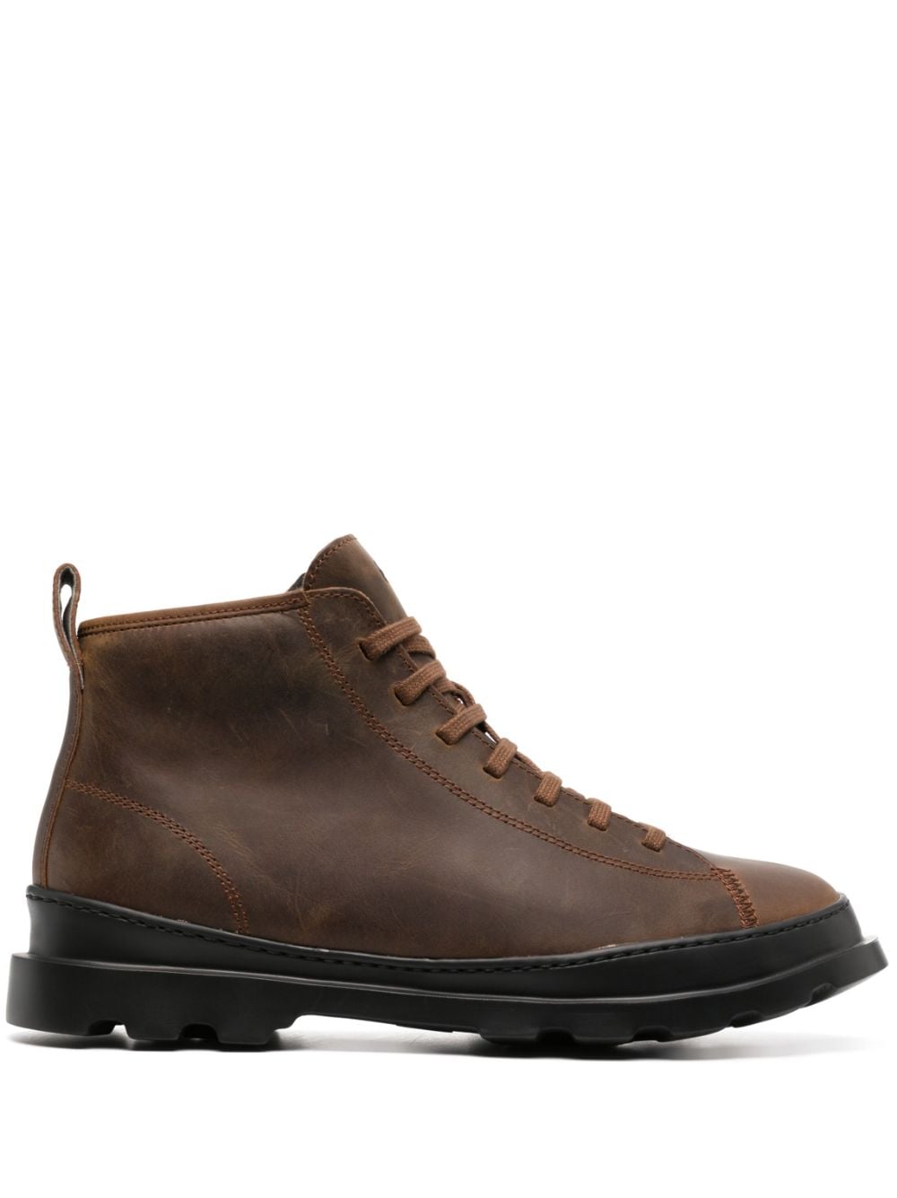 Camper Brutus leather ankle boots - Brown von Camper