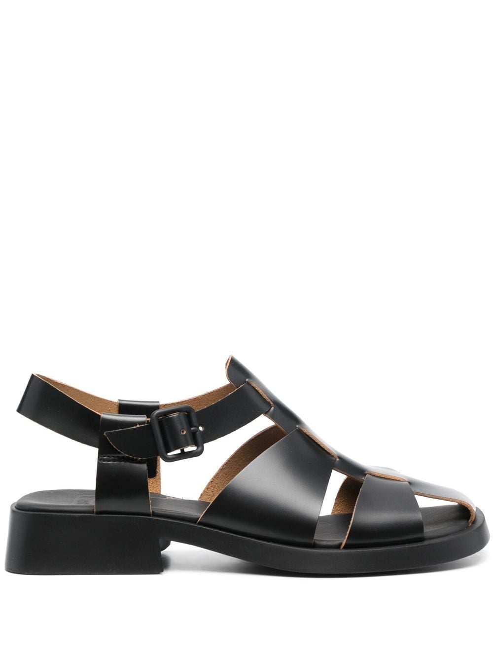 Camper Dana buckled sandals - Black von Camper