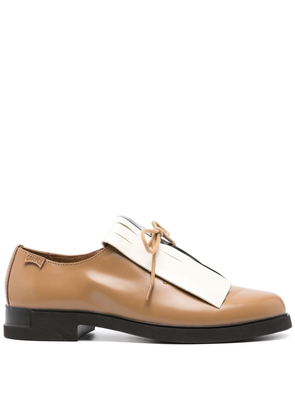 Camper Iman Twins fringed Oxford shoes - Brown von Camper
